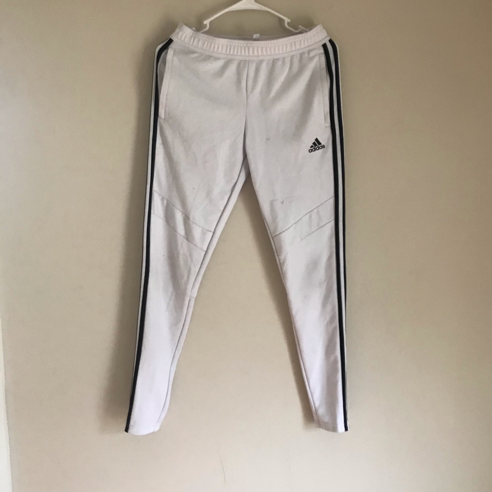 Adidas White Joggers